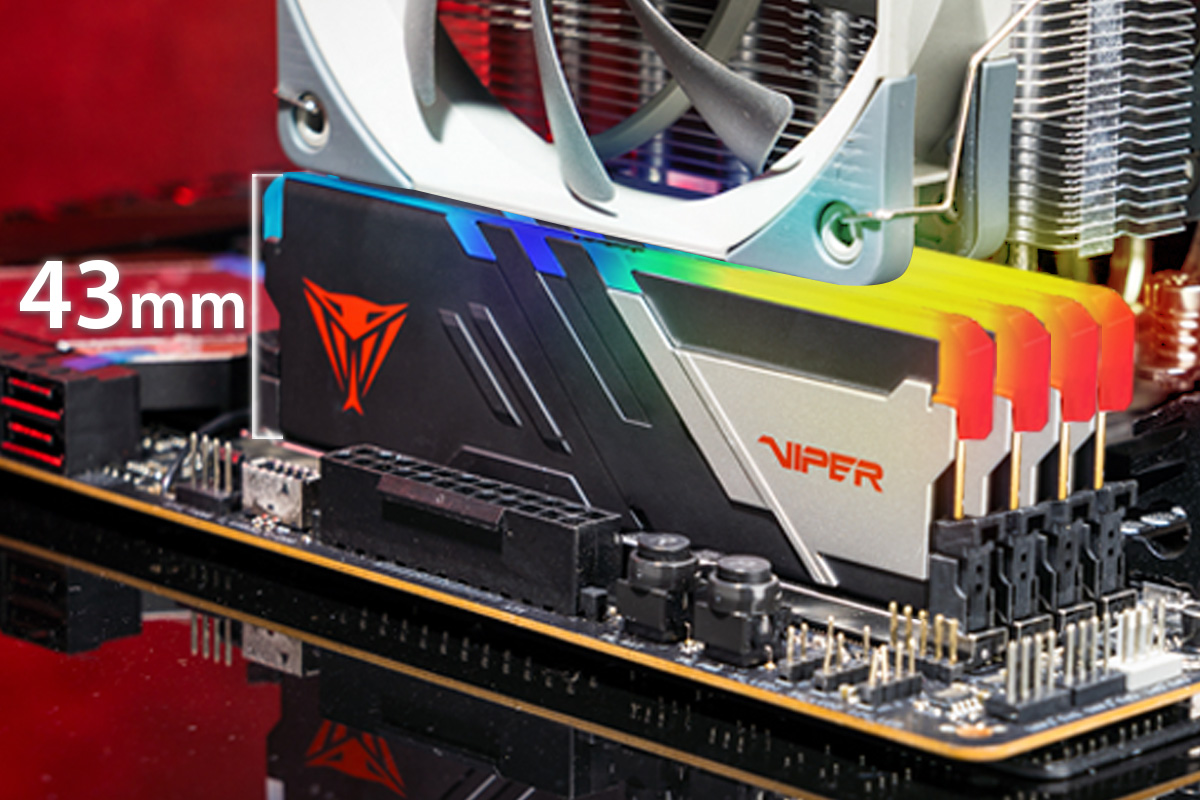 Viper Venom RGB対応 DDR5 64GB PC5-44800 Viper Venom RGB & Non-RGB DDR5 Performance DRAM | Viper Gaming